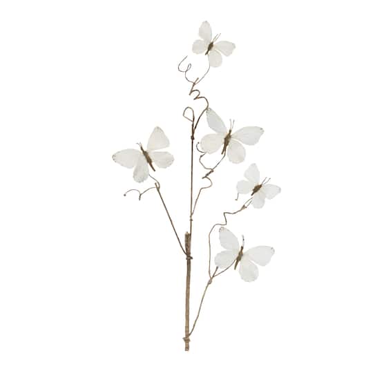 28" Butterfly Twig Sprays
